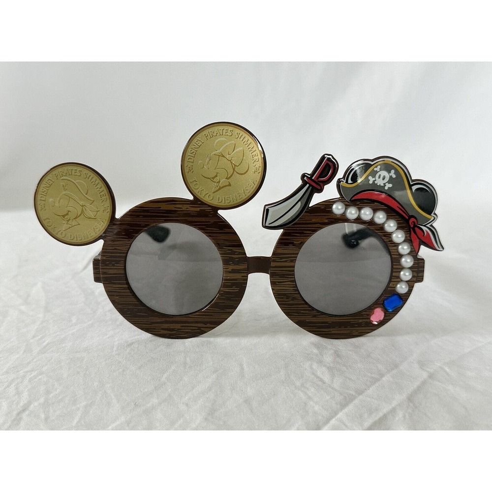 Tokyo Disney Resort Pirates Mickey Mouse sunglasses 2017 Limited